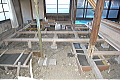 基礎の一部を手直し